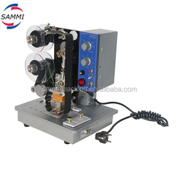 Electric Semi-Automatic Date Stamping Numbering Printing Machine New Condition Core Engine for Bags Foil Film