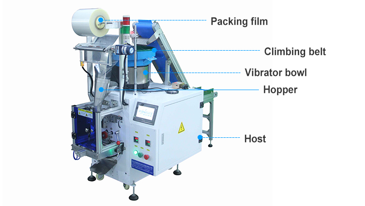 Multifunctional Packaging Machine Metal Packaging Machine Screw Packing Machine