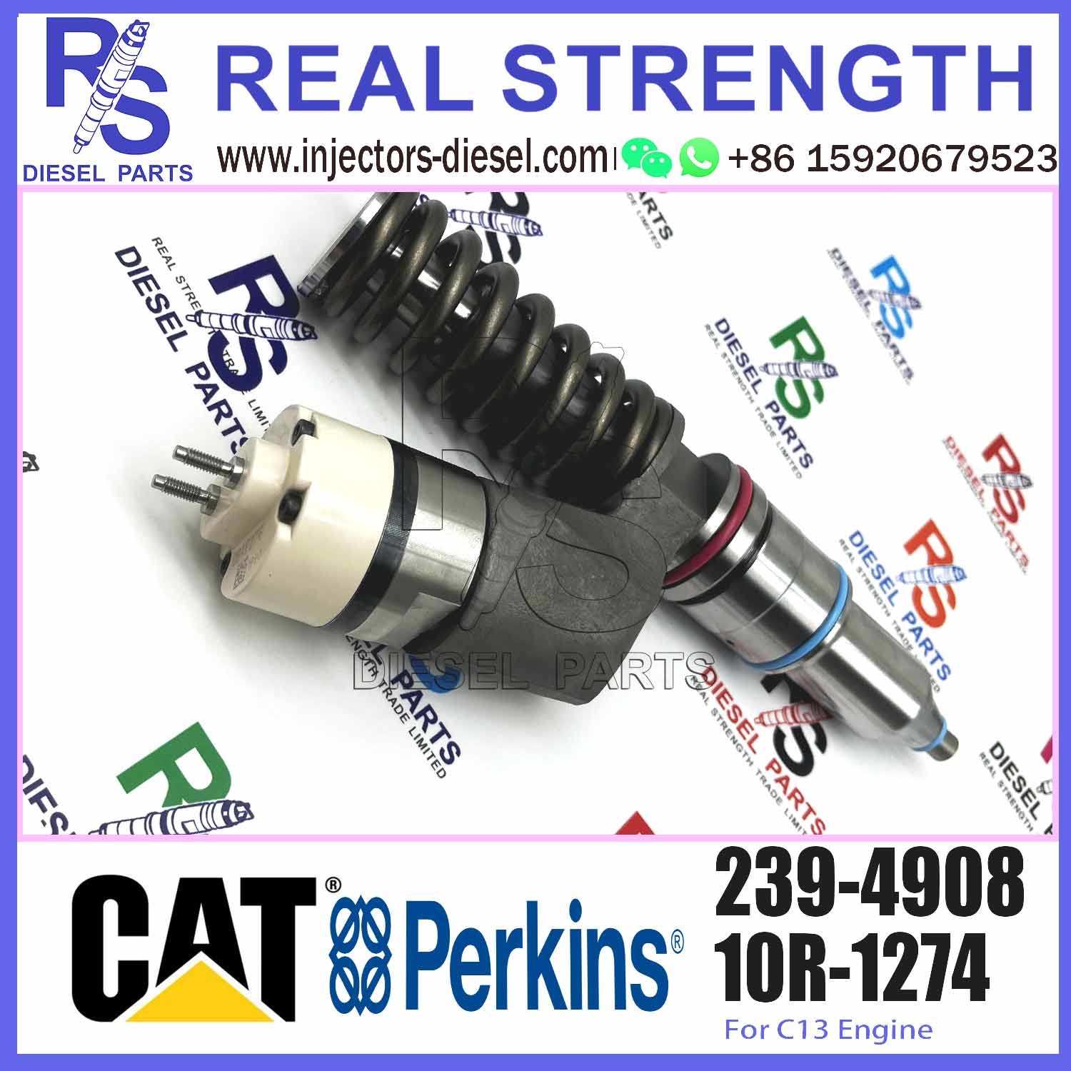 Diesel 3406E Engine Injector 253-0619 10R-2977 239-4908 239-4908 For Caterpillar Common Rail