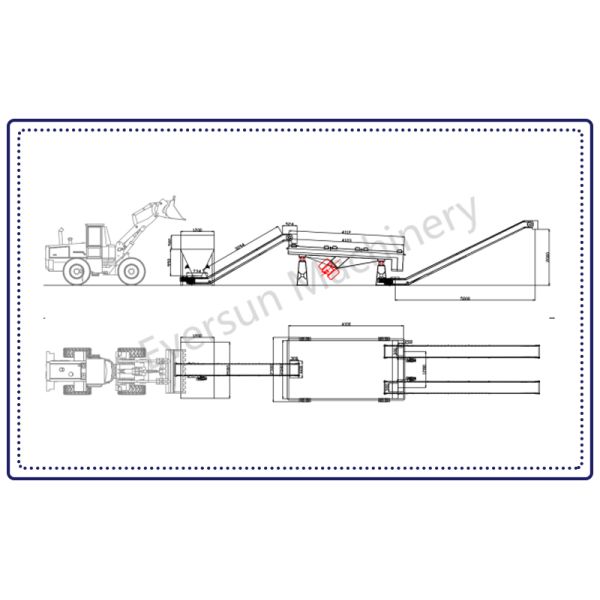 High Screening Accuracy and Large Processing Capacity Linear Vibrating Screen for Dry and Loose Material Classification
