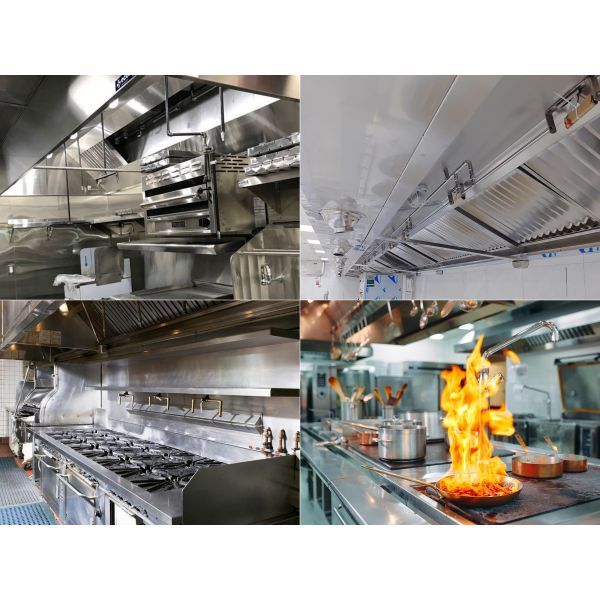 Double Cylinder Kitchen Fire-fighting Suppression System