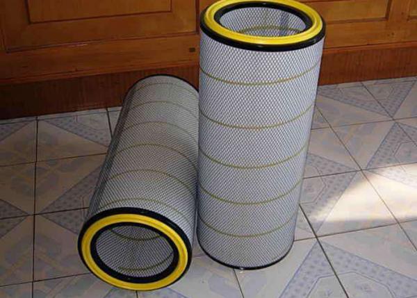 Buy Cement Silo Dust Collector Filter Cartridge , Standard Size Industrial Cartridge Filters at wholesale prices
