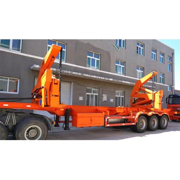 20 40Ft 37 40 45 Ton Side Loading Container Trailer
