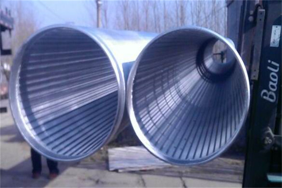 Carbon Steel Sand Control Screens Wire Wrapped Filter Screen 500mm Length