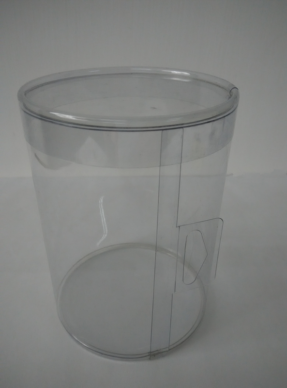 Transparent cylinder type blister packaging