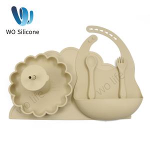 Quality Waterproof BPA Free Self Feeding Silicone Tableware With CPC for sale