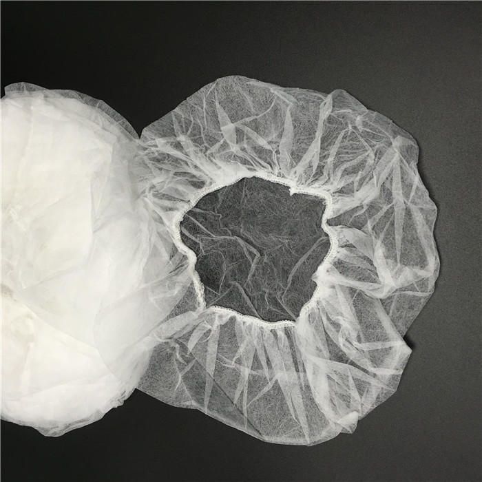 21" Polypropylene Bouffant Caps 10GSM For Examination / Cleanroom Environments