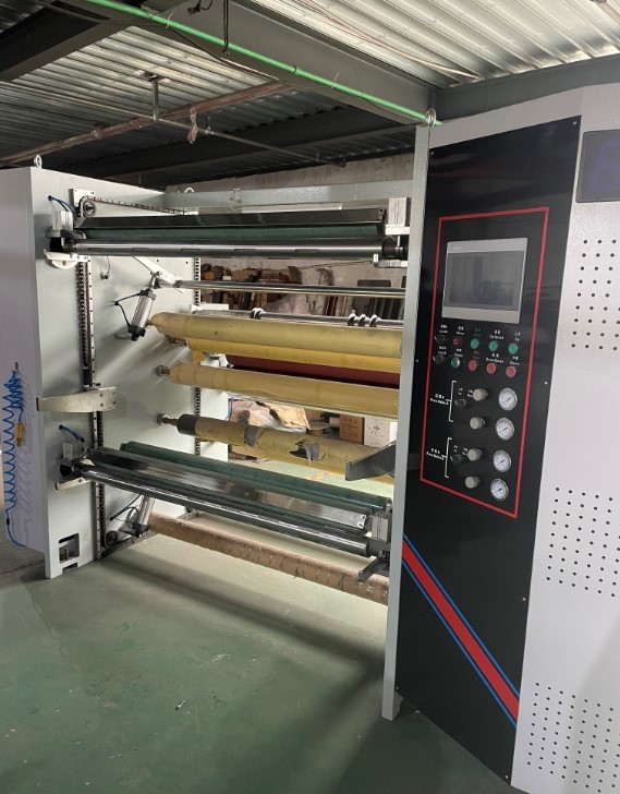HJ-1100A-III Three Servo Automatic Slitting Machine For Rolled 1100mm 1150mm