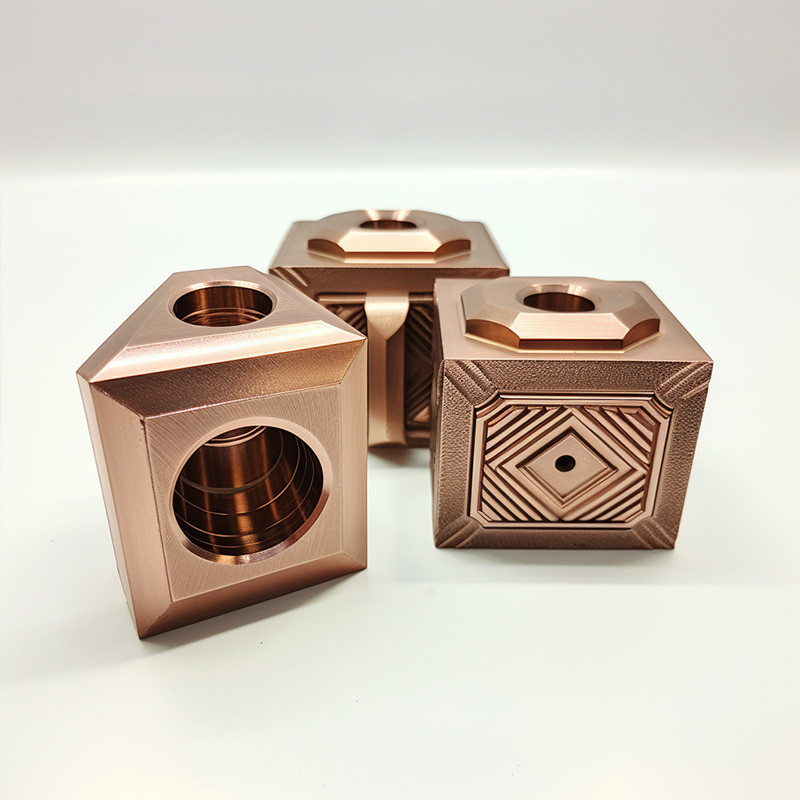 Customized CNC Copper Parts Non Standard CNC Machining Spare Parts