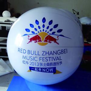 Quality Oxford Inflatable Advertising Balloons Round Helium Balloon for sale