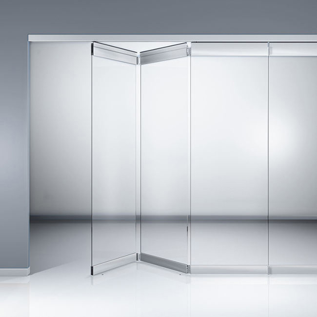 36mm Thick Movable Frameless Glass Partition Wall For Bar Room