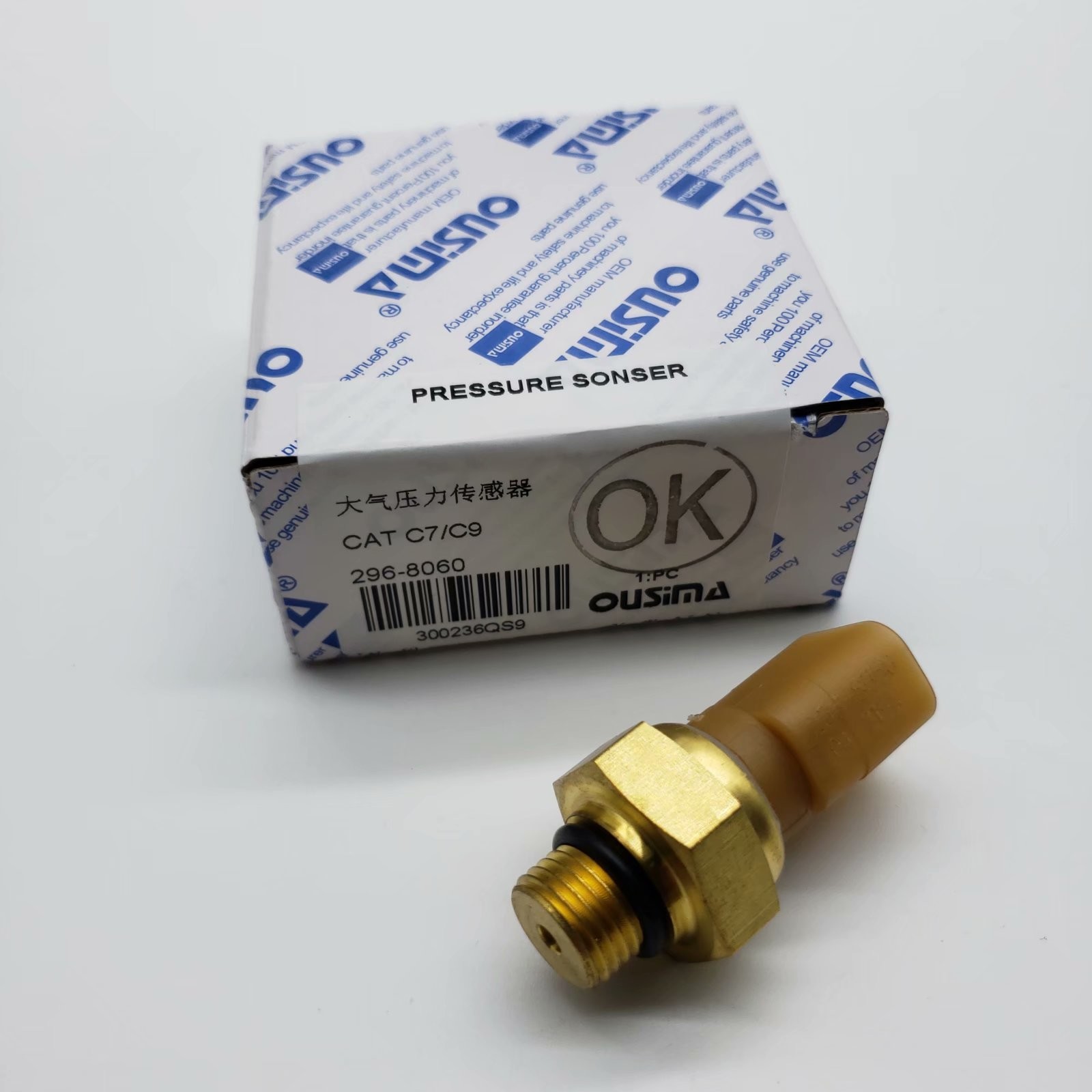 OUSIMA Pressure Switch 296-8060 2968060 Oil Pressure Sensor For C7 C9
