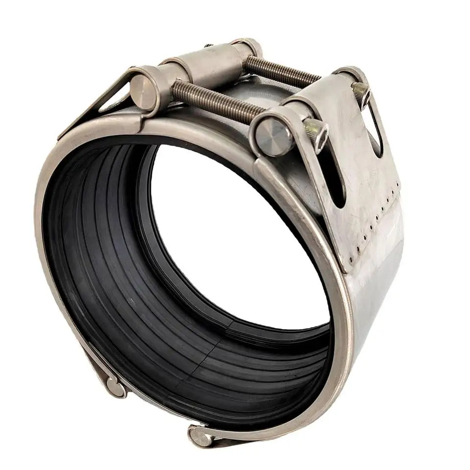 DN150 PN10 Ductile Iron Universal Joint Hdpe Pipe Flange Adapter Epoxy Coated