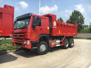 Quality SINOTRUK HOWO 6x4 Dump Truck 18 CBM With HF9 Front Axle And HC16 Rear Axle for sale