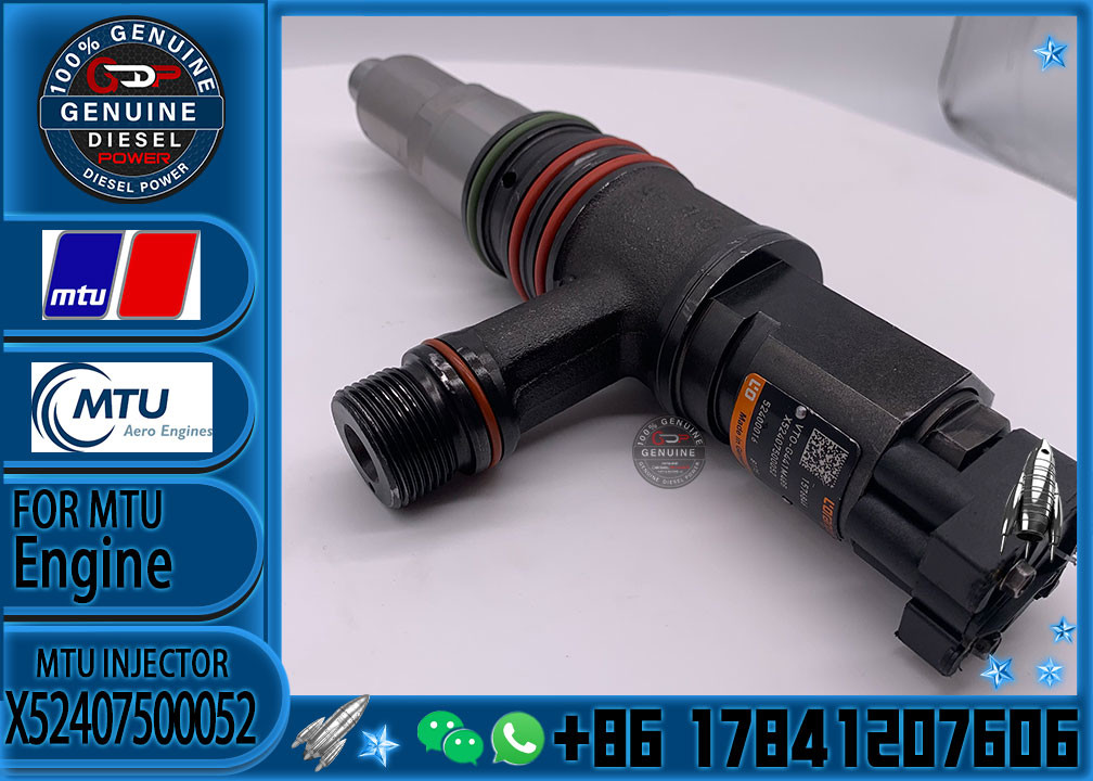 High Quality New Common Rail Injector Diesel Fuel Injector Nozzle Assembly VTO-G441M48B X52407500052 For MTU