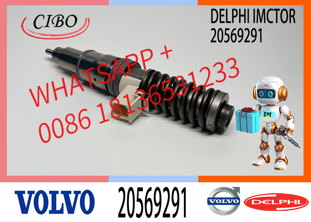 20569291 VOE20569291 BEBE4D28001 BEBE4D39001 BEBE4D07001 Common Rail Fuel Injector For VOL-VO FH12 FM FM12 FM9