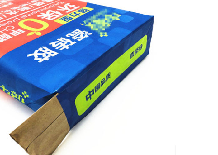 Cellulose bags starch ether paper bag Multiwall Valve type Kraft Paper Sacks block Bottom Customized