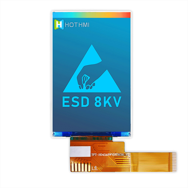 480x800 4.3 Inch TFT LCD Module For Instrumentation TFT-H043A8WVIST4N30