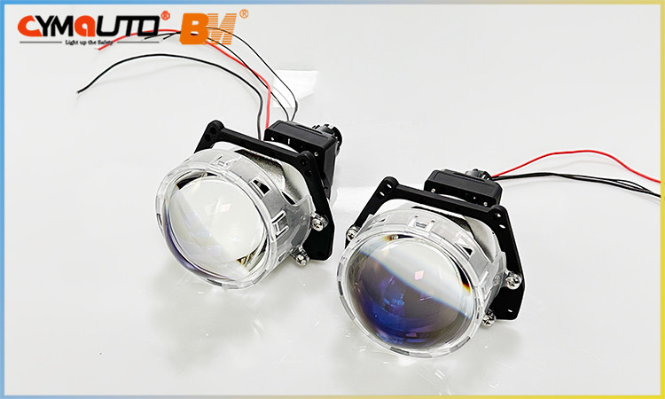 3 Inch Three Light Cup Bi Led Projector Lens For Car Headlights