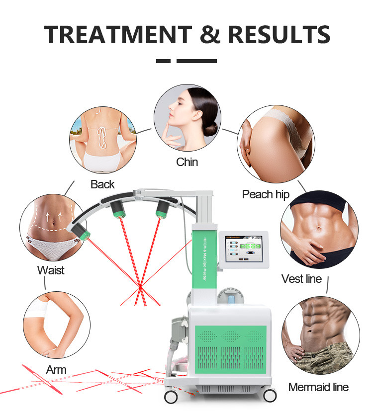 Non Surgical Butt Lift Machine AC110V-220V Body Fat Freezing Machine