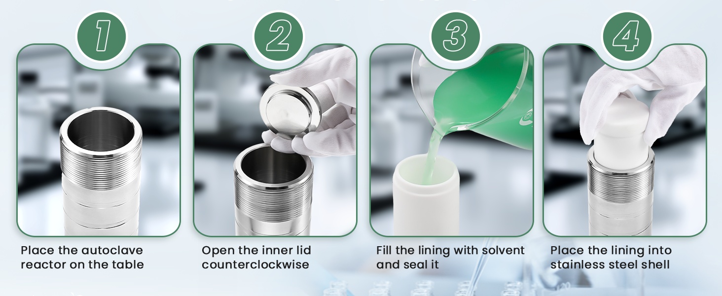 Hydrothermal Synthesis Autoclave Reactor