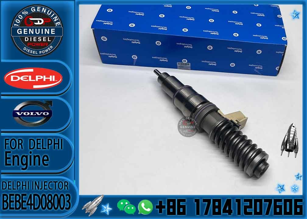 4 Pin Diesel Engine Common Rail Fuel Injector BEBE4D08003 BEBE4D24103 20584347 85000499 20972223 For VOL MD13