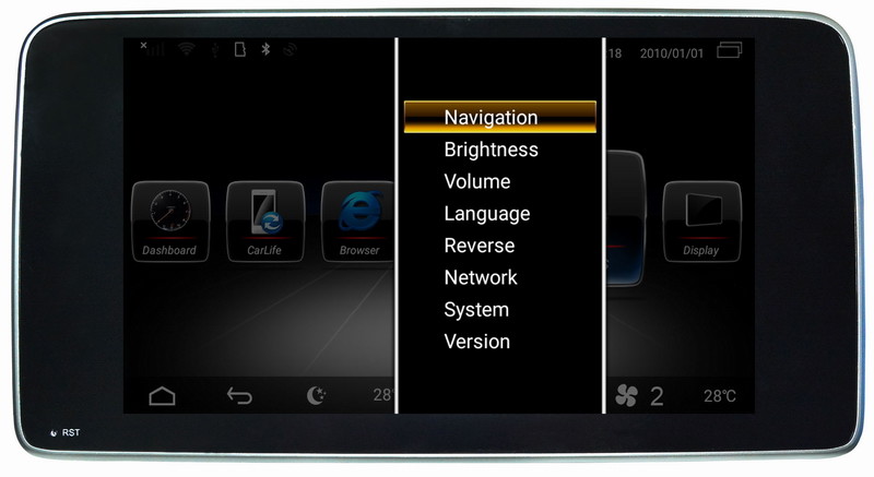 Ouchuangbo media player GPS radio for ML GL 2013 support BT MP3 mirror link android 8.0 OS 4+32