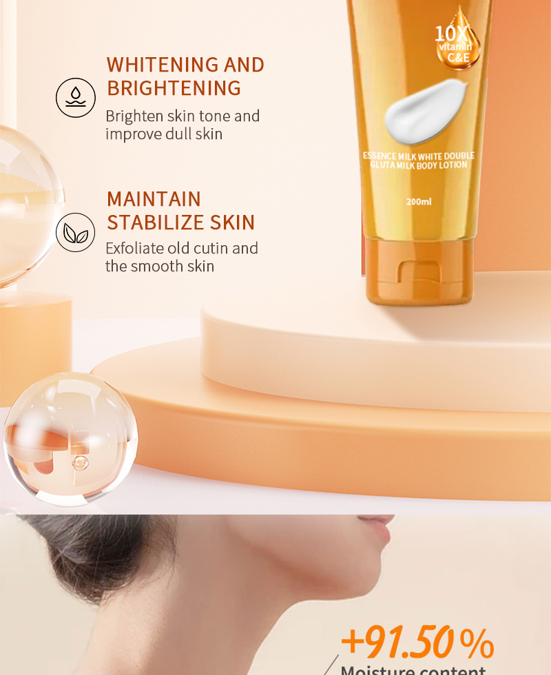 Skin Care Products L Glutathione Skin Whitening Body Lotion Brightening Body Lotion Hydrating Vitamin