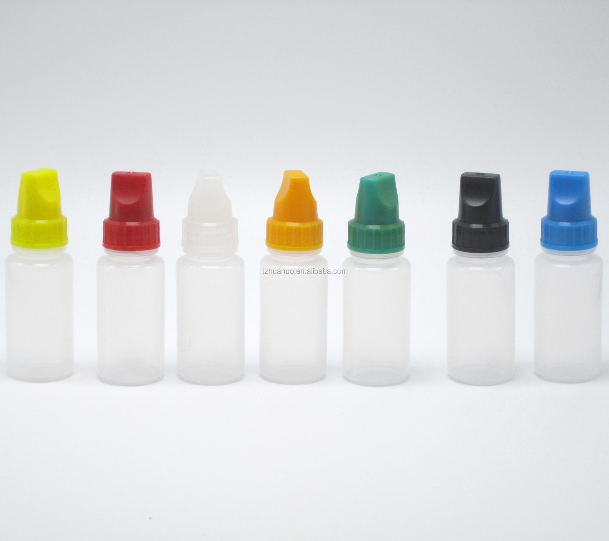 Custom Labeled 12ml LDPE Squeeze Eye Dropper Bottles for Pharmaceutical at GMP Company