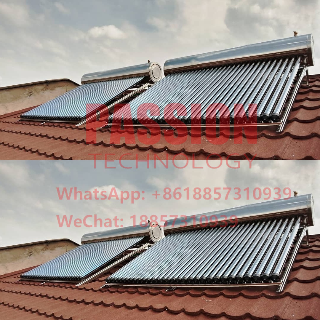300L Integrated Pressure Solar Water Heater 30tubes Heat Pipe Solar Collector