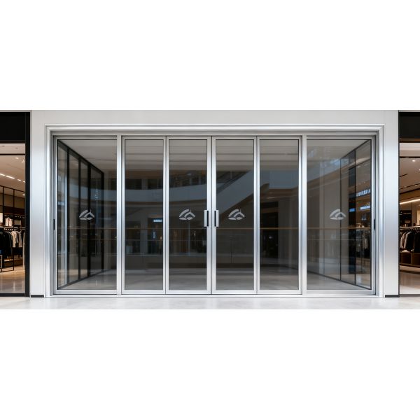 Bathroom Aluminum Door Profile Waterproof Aluminium Door Frame Extrusions
