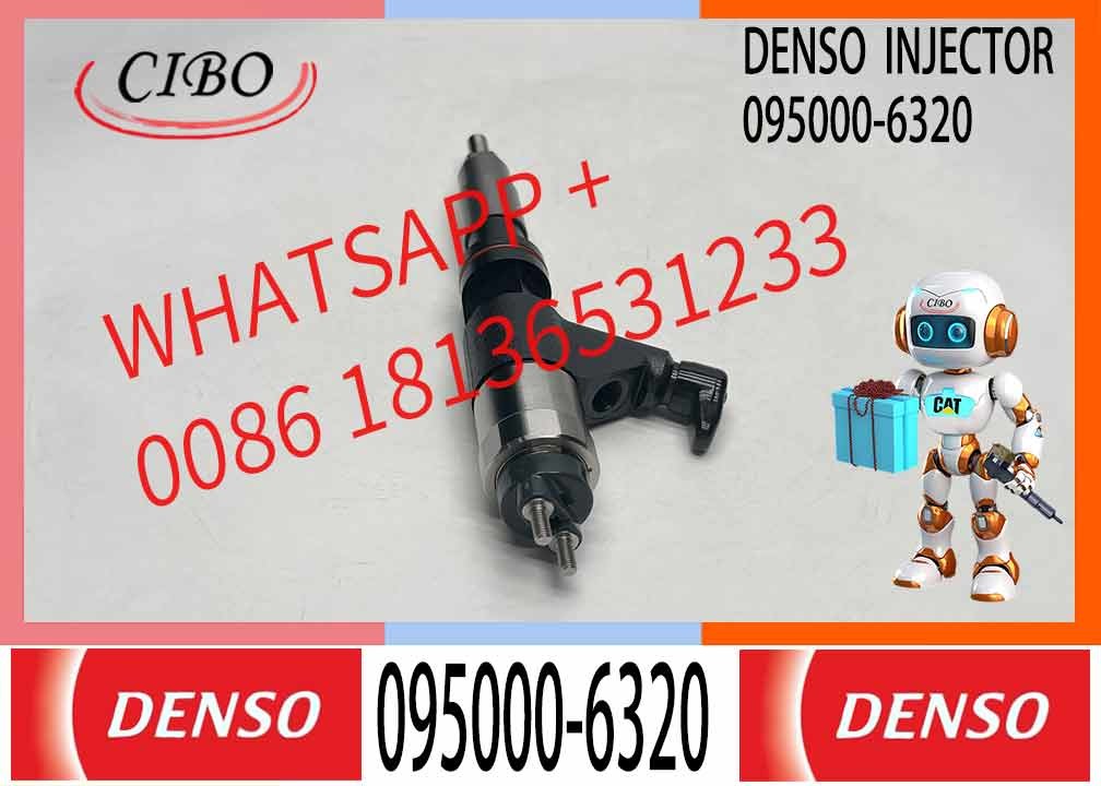 Neutral Diesel Fuel Injector 095000-6320 095000-6321 For RE530361 RE546783 RE531210 SE501928 DZ100211 0950006321