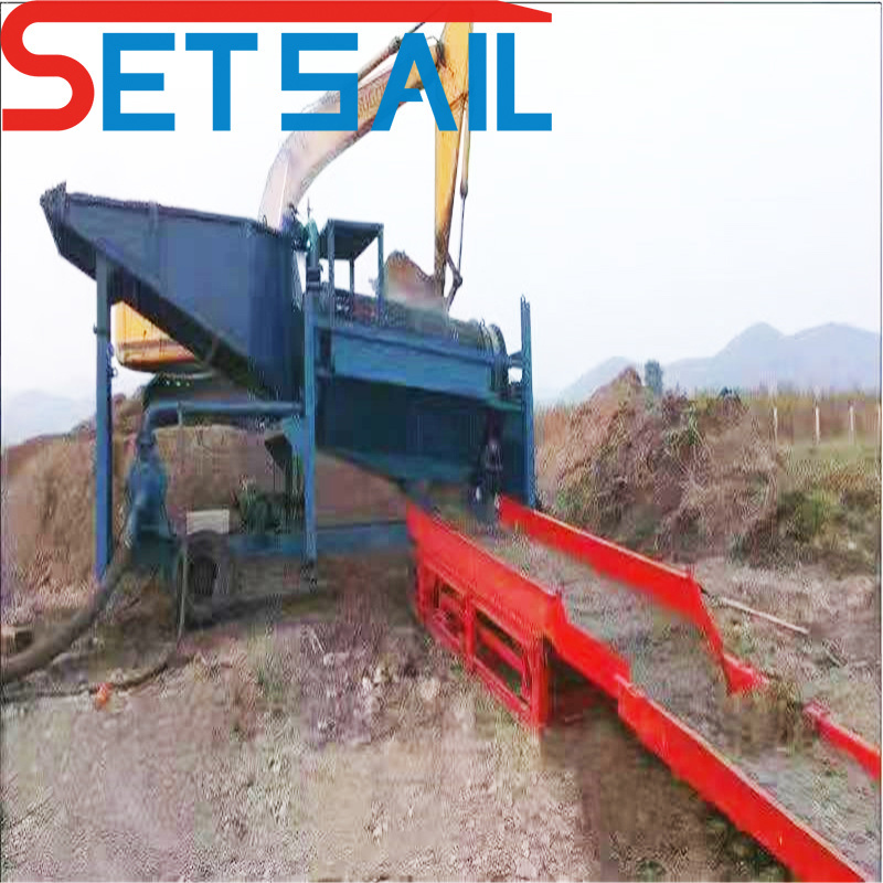 Land Gold Diamond Iron Sand Mining Machinery for Sale