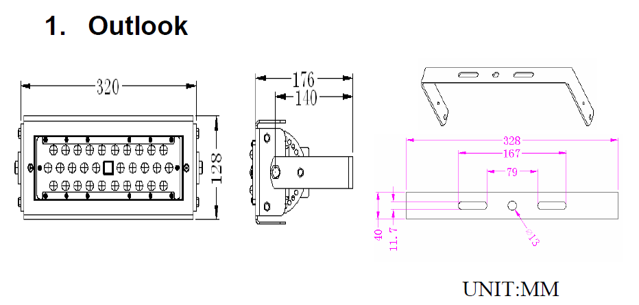 Led Light Module Luxeon 5050 Chip Multi-Angle Viewing High Efficiency:160lm / W
