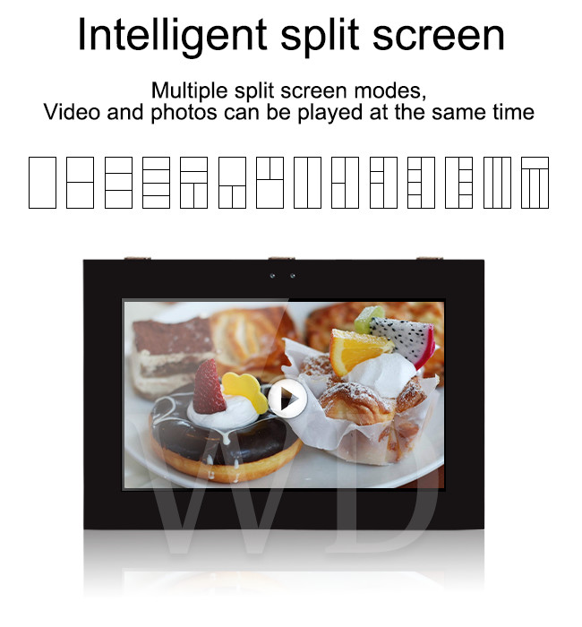 IP55 Waterproof 32" Sunlight Readable LCD Monitor , Windows 10 Digital Signage