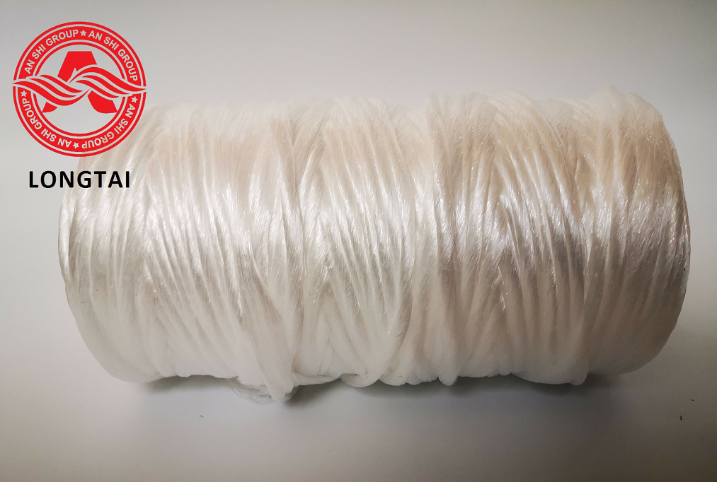 Package 90*260*270mm RW 8000D PP Filler Yarn With Breaking Strength 8KG