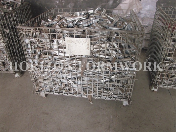 Cast Iron Concrete Forming Accessories , Scaffold Tube Clamps Galvanized Finishing
