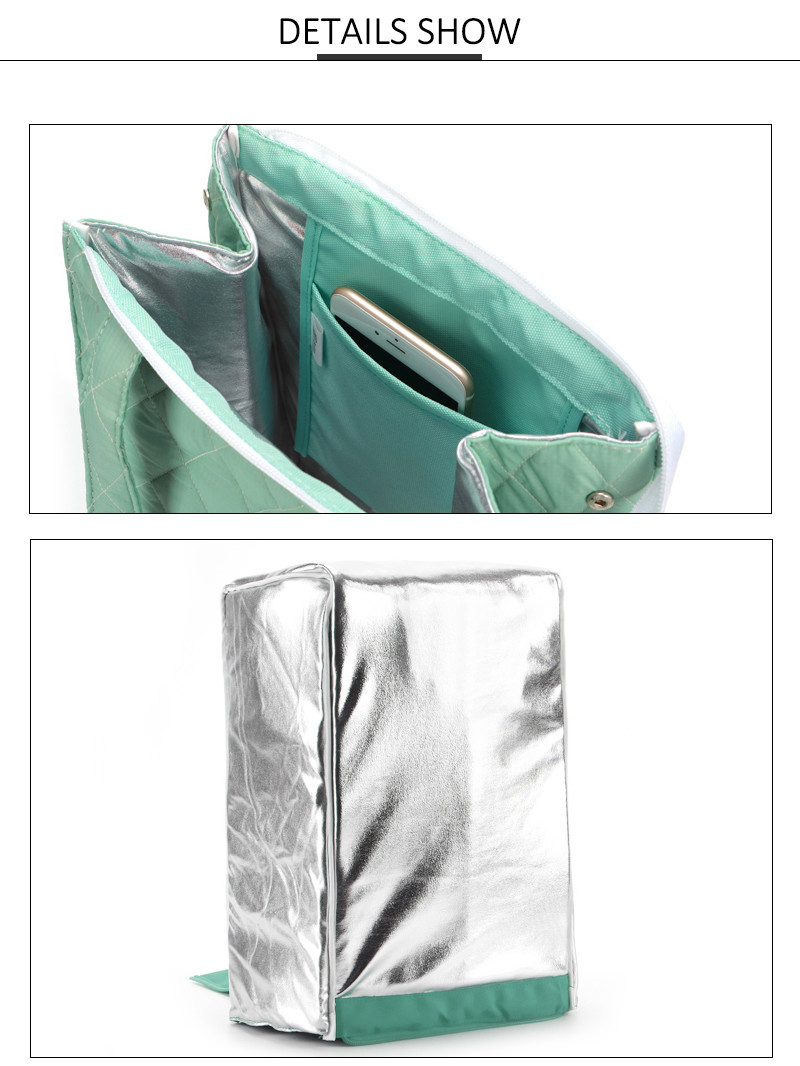 SGS Digital Printing H35Cm Nylon Mens Cooler Bag
