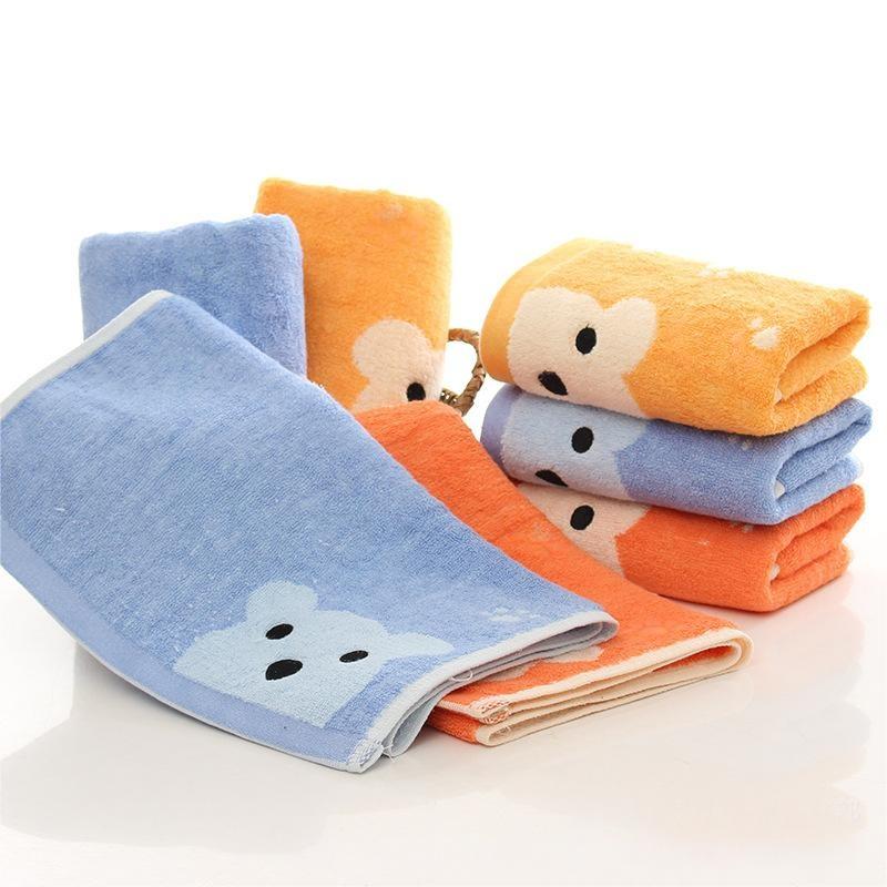 Hotel and Traveling Necessity Bamboo Fiber Towel with Adorable Cartoon Animal Design