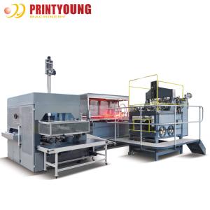 Quality 300g/M2 Rigid Box Making Machine 7mm Edge Folding Depth for sale