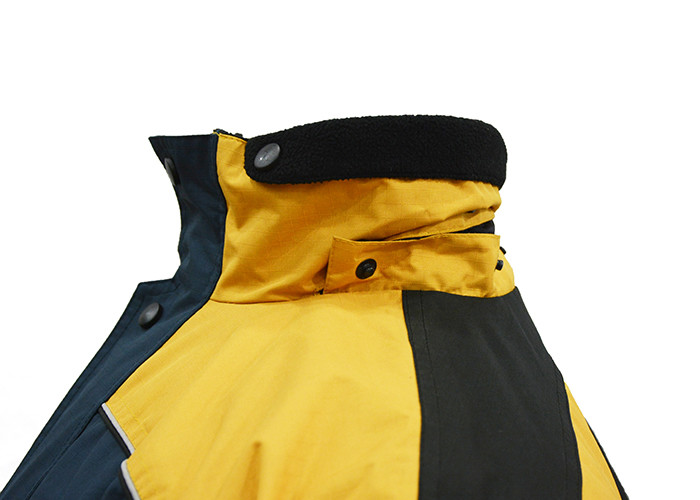 Custom Set Mens Long Work Coat , Construction Industrial Safety Clothing
