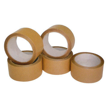 Self Adhesive White Kraft Paper Tape For Splicing Bottom Release Liner
