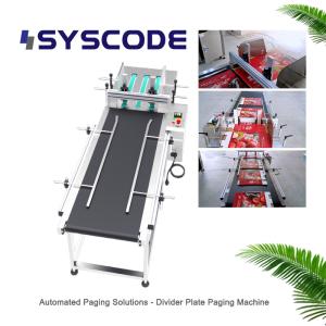 Quality Divider Plate Paging Machine Customized Automatic Paper Feeder Frequency Control for sale