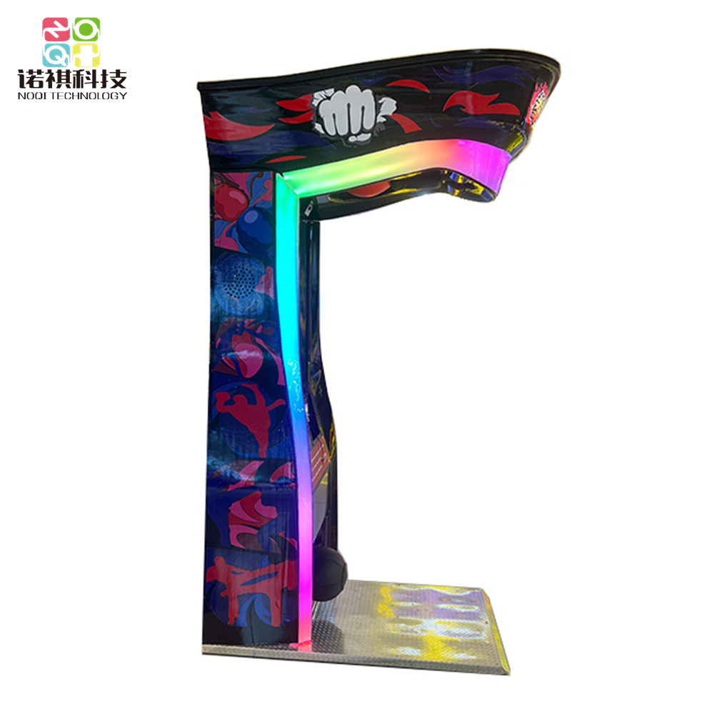 Sport Arcade Boxer Combo Puching And Kicking Boxing Game Machine With 2 Targets