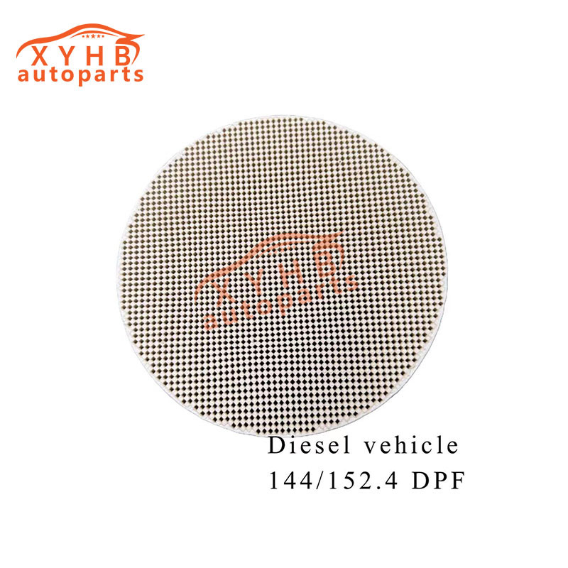 Ceramic Carrier High Quality Diesel Round DPF Three-Way Catalytic Filter Element Euro 1-5 Model: 144*152.4