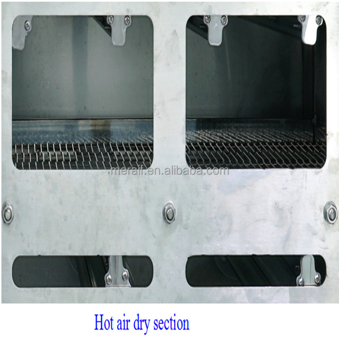 SUS304 Circuit Board Spray Cleaning Machine Smt online PCBA cleaning machine Modular 600mm Conveyor Cleaning System