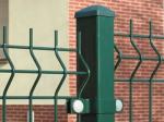 4.5 mm Wire Mesh Fence Security Welded Metal Mesh Fence Panel PVC Coated