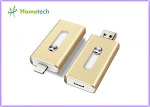 Quality Aluminum Alloy Compact 8GB USB Disk iflash Drive Mobile Phone OTG For PC for sale