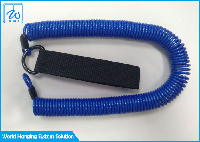 Lanyards Fishing Tool Pole Safety Coil Lanyard Retractable Wire Inside Tup Cover