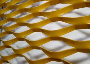 Quality Powder Coated Aluminum Expanded Metal Mesh for Building Cladding for sale